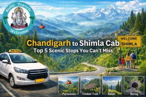Chandigarh to Shimla Cab
