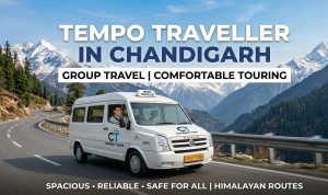 tempo traveller in chandigarh